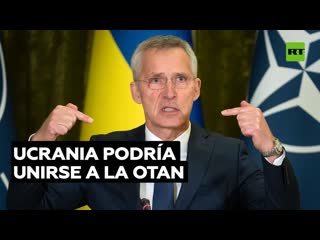 Todos los aliados de la otan apoyan la entrada de ucrania a la alianza, dice stoltenberg