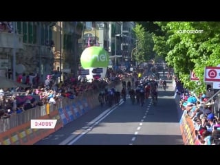 (english) giro d'italia 2017; tappa 5 pedara messina 159 km 10 may; fernando gaviria