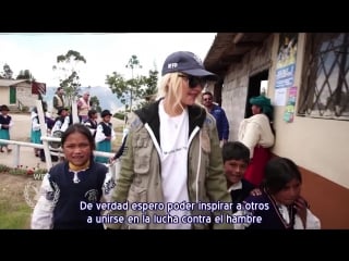 Christina aguilera entrevista campaña wfp 2015 zerohunger hambrecero (subtítulos español)