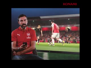 Подтвержденный so much ❤️ between our legends and current stars in this @officialpes video ☺️⁣