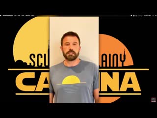 A message from benaffleck to zacksnyder and thanking fans on thatkevinsmith fatman beyond live // gc