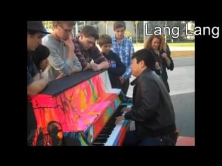 When famous pianists play on the street