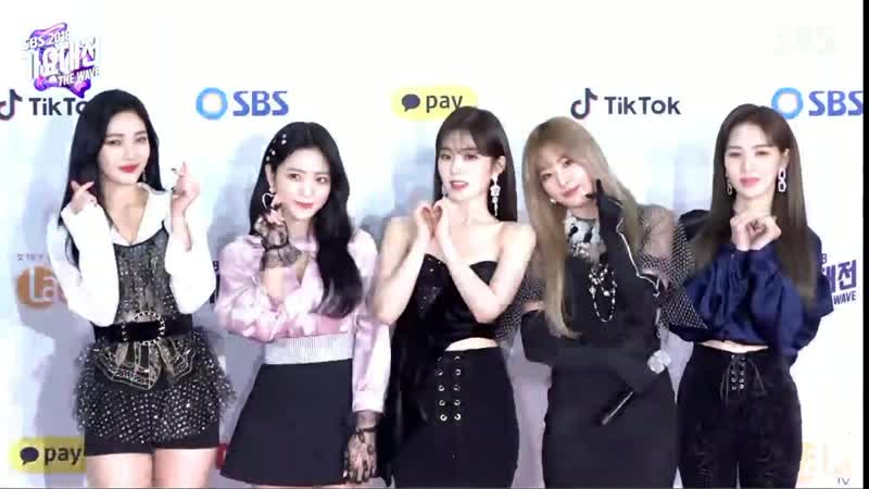 181225 sbs 가요대전 레드카펫 레드벨벳