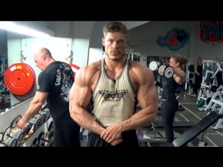 Massive tris and bis workout supplements old school bodybuilding