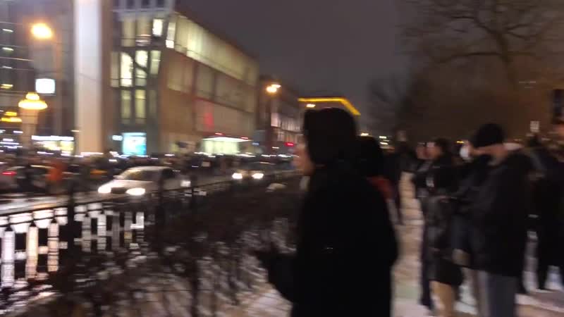 «аквадискотека» на акции протеста в москве