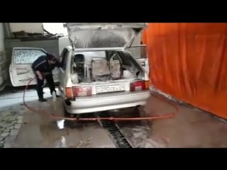 Заехал на мойку