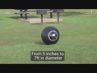 These robot surveillance balls can swim and roll on any terrain