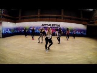 Anna kalle active style juniors team jazz funk formation