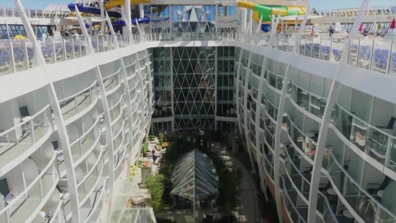 Новейший круизный лайнер symphony of the seas