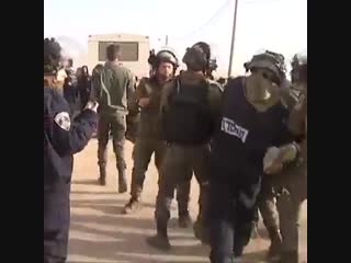 In this video, israeli police have removed porn israeli settlers who refused to evacuate from an