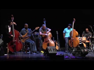 John patitucci, victor wooten, victor bailey, and steve bailey in concert