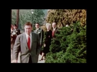 2 very rare colour home movies of marilyn monroe on crutches 1953 and coming home from court 1956