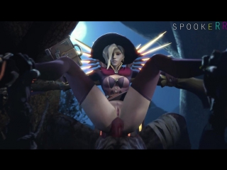 Overwatch 3d sex porno witch mercy edition 60 fps futa bigtits futa hentain xxx