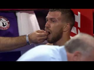 Lomachenko scores the knockdown and thinks it was ruled a tko what do you think lomacrolla