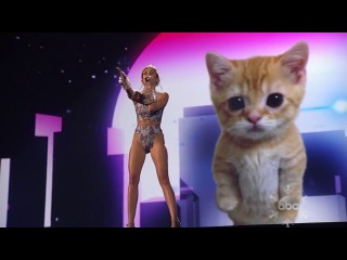 Miley cyrus «wrecking ball» (live @ ama 2013)