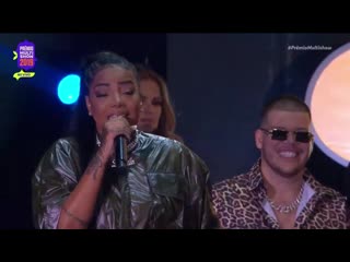 Ludmilla melhor cantora do ano! prêmio multishow