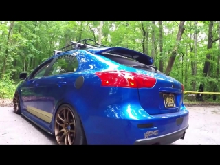 Stanced lancer x sportback ralliart v2 reloaded