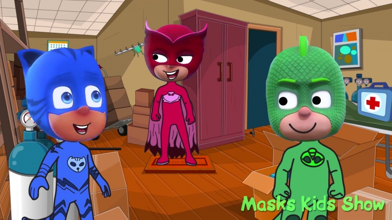 Герои в масках на конкурсе красоты мультфильм пародия