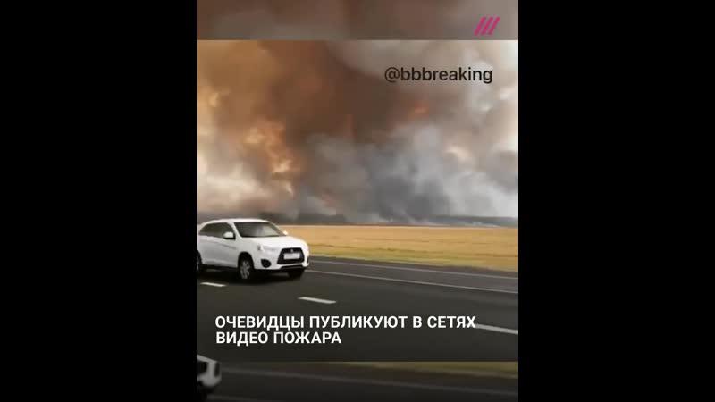 В бывшей воинской части в рязанской области произошли взрывы и пожар