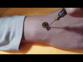 Рисунок хной