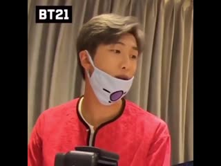 Something very much needed a footage of joonie with his koya mask