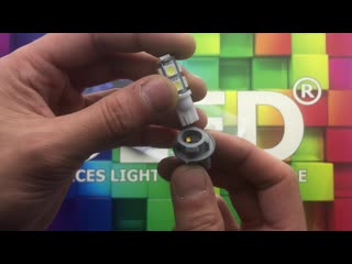 Автолампа светодиодная t10 w5w 9 smd 5050