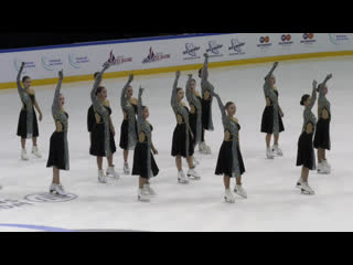 Team crystal ice junior (rus) – fs – world junior synchronized skating championships 2020