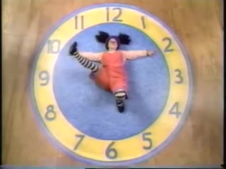 The big comfy couch clock stretch