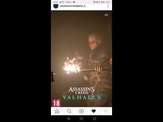 Рекламный ролик с датой релиза assassin's creed valhalla