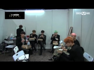 [backstage] 2015 mamabts with k food 151210 ep 9