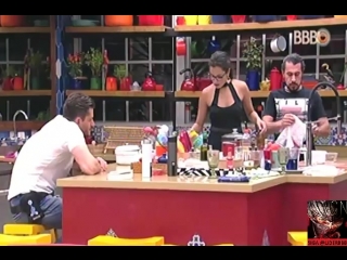 01 03 2017 parte 2 após a eliminação de elis emilly e marcos e brothers conversam na cozinha