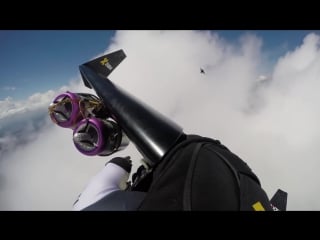 Playing with clouds jetman 4k