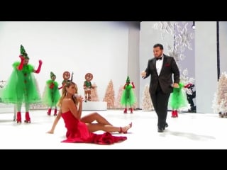 Heidi klum sings santa baby with sal valentinetti