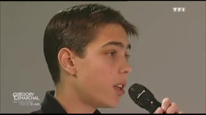 Grégory lemarchal, une voix d'ange depuis 10 ans extrait