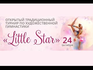 Открытый традиционный турнир по художественной гимнастике «little star»,