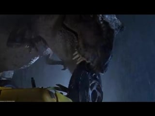 Jurassic park t rex scene | парк юрского периода сцена с тиранозавром (1993)