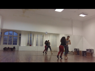 Kizomba flow acrobatique alex&darina