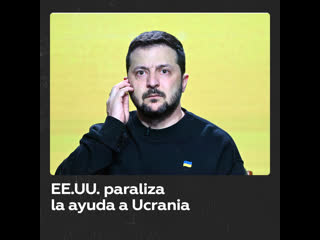 Ee uu suspende la ayuda a ucrania por falta de presupuesto