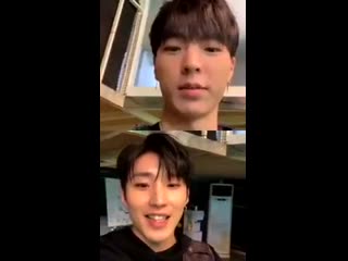 190608 ig live juncurryahn with moonjongyeup [ jongup ]