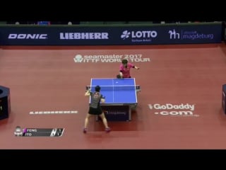 2017 german open highlights feng yalan vs mima ito (1 4)