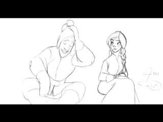 Frozen (2013) pencil test kris test1