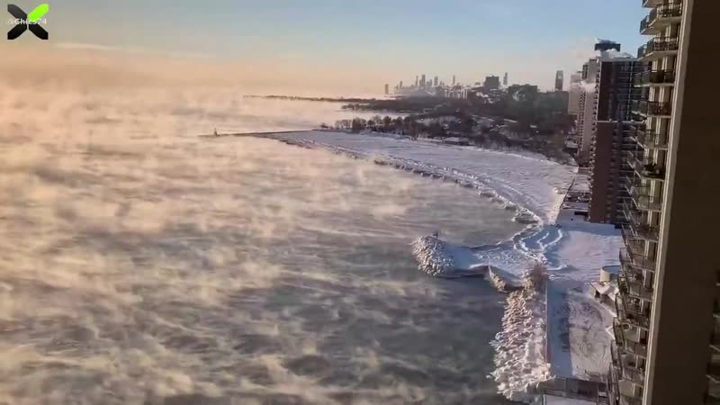 Озеро мичиган в 20, чикаго