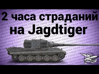 Стрим два часа страданий на jagdtiger