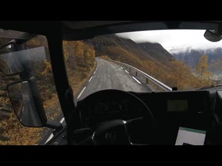 Pov driving scania s520 øvre årdal fv 53 serpentine