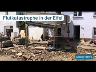 Unwetter haus muss nach heftigem gewitter evakuiert werden, überschwemmungen in eifel