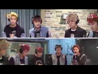[raw|] sbs powerfm kim changryul's old school monsta x rush (live)