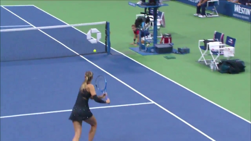 #теннис / #wta / #atp / #usopen 2017 / видео мария шарапова