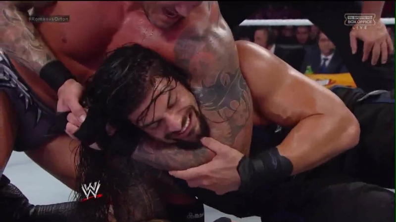 Roman reigns vs randy orton summerslam 2014