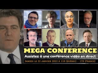 Méga conférence vidéo avec 9 intervenants