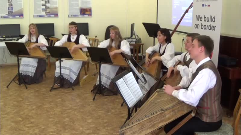 Ансамбль кантелистов ансамбля "кантеле"